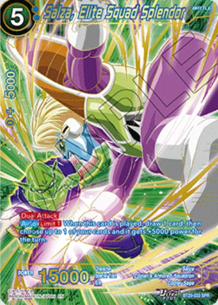Salza, Elite Squad Splendor [SPR] #BT29-033