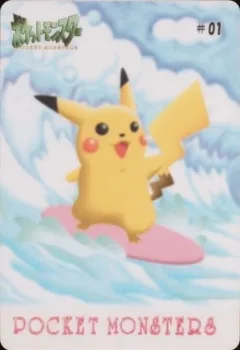 Surfing Pikachu