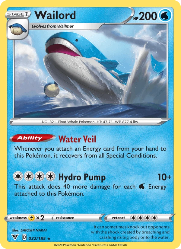 Wailord Holo #32