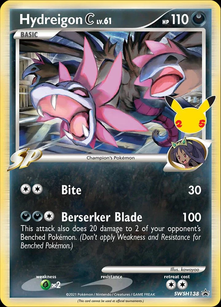 Hydreigon C Jumbo Swsh138