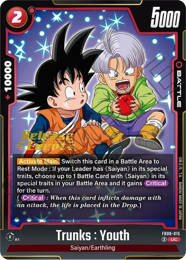 Trunks : Youth [Release Event] #FB08-015