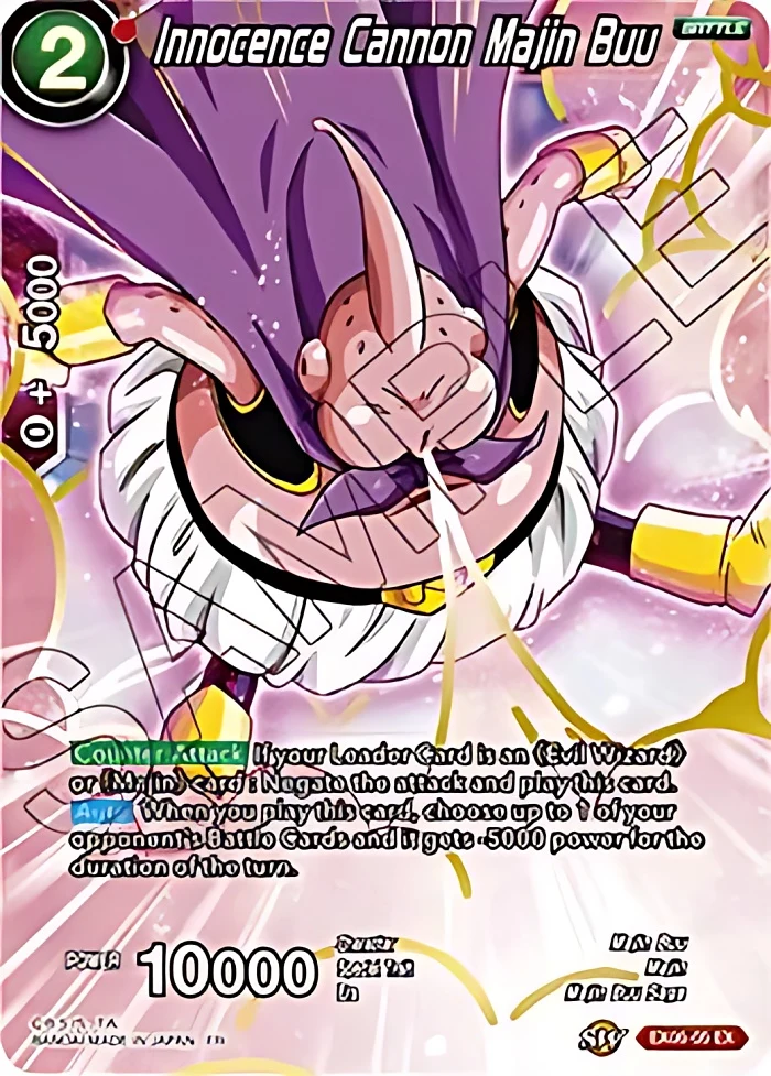 Innocence Cannon Majin Buu #EX06-05
