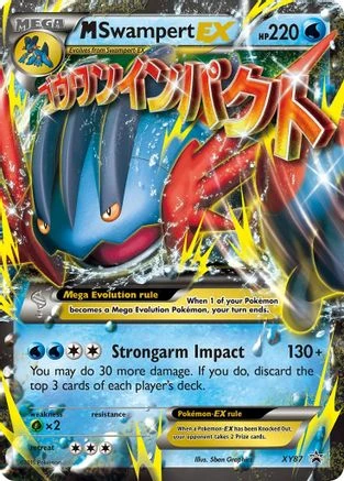 Mega Swampert EX #XY87