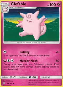 Clefable Reverse Holo