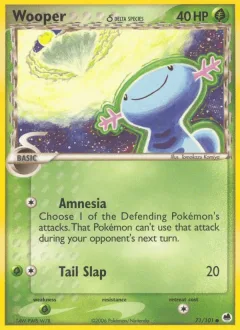 Wooper Reverse Holo