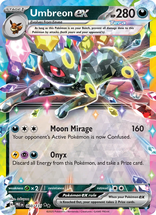 Umbreon Ex Prize Pack #60