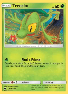 Treecko Reverse Holo