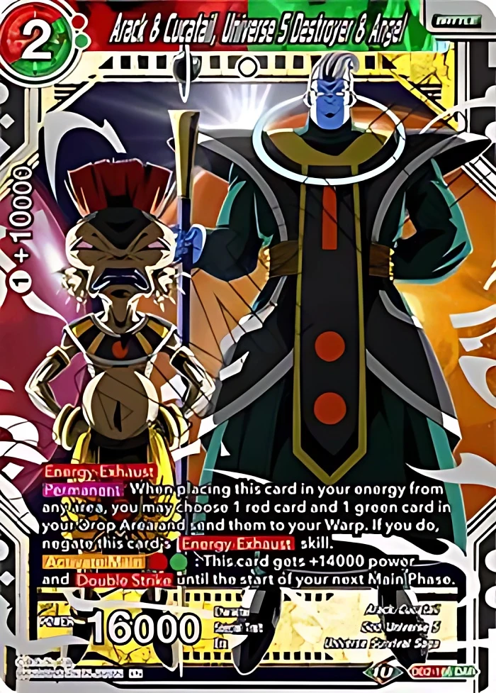 Arack & Cucatail, Universe 5 Destroyer & Angel #DB2-166