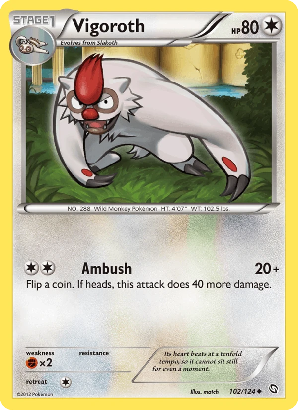 Vigoroth #102