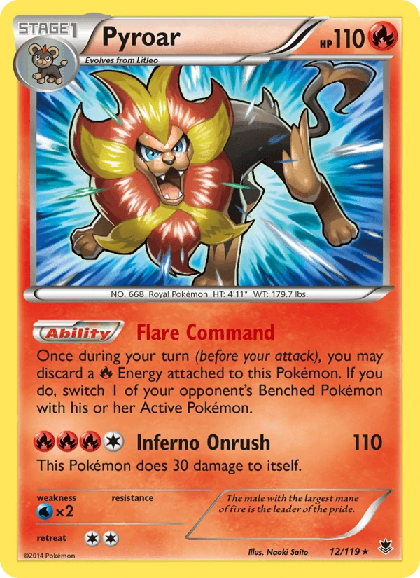 Pyroar #12