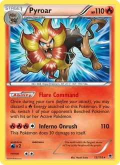 Pyroar Reverse Holo