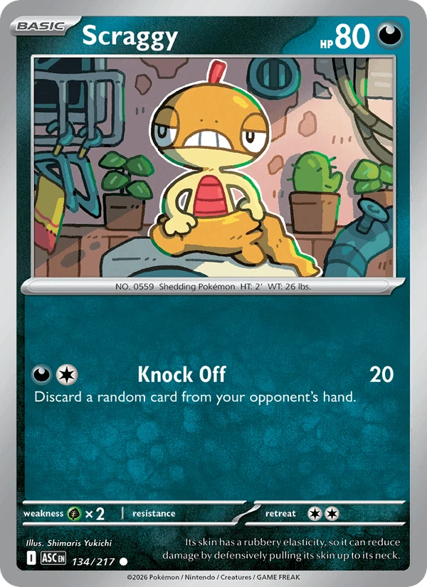 Scraggy #134
