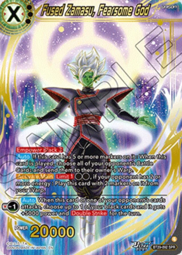 Fused Zamasu, Fearsome God [SPR] #BT29-092