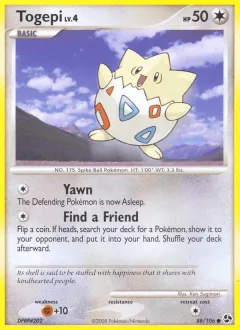 Togepi Reverse Holo