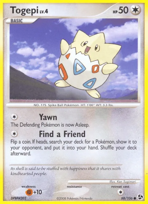 Togepi Reverse Holo