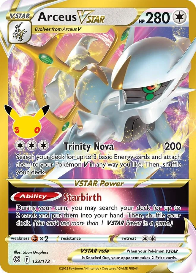 Arceus Vstar #123