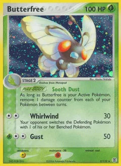 Butterfree Reverse Holo