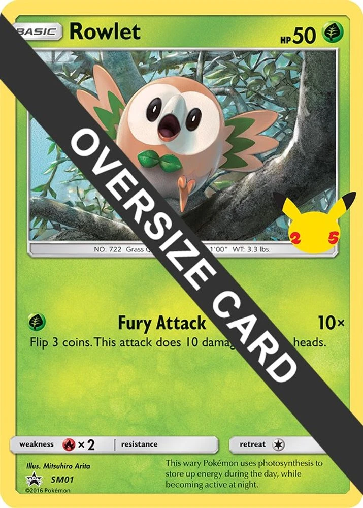 Rowlet Jumbo #SM01