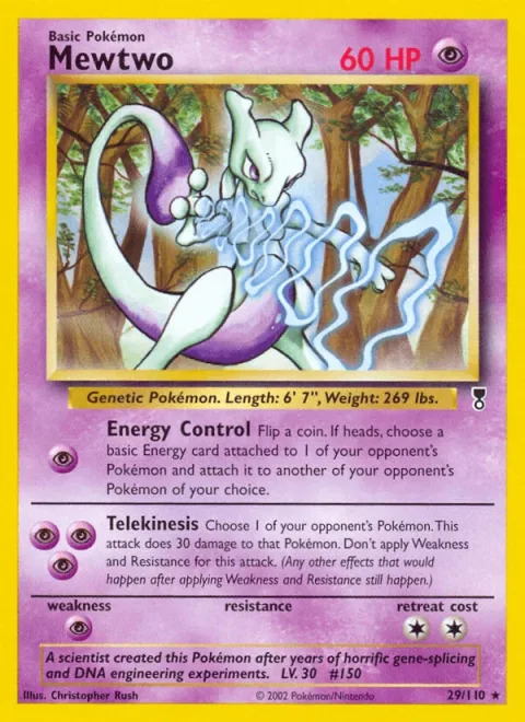 Mewtwo Reverse Holo