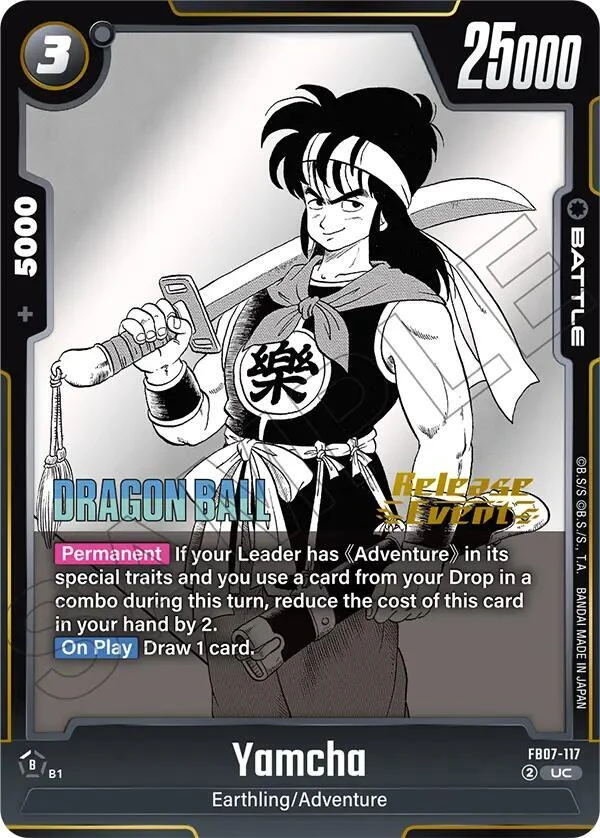 Yamcha [Release Event Manga Art] #FB07-117