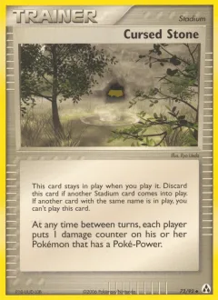 Cursed Stone Reverse Holo