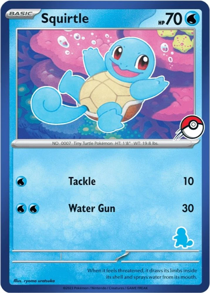 Squirtle Blue Border