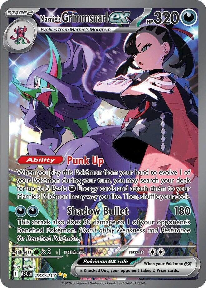 Marnie's Grimmsnarl ex #243