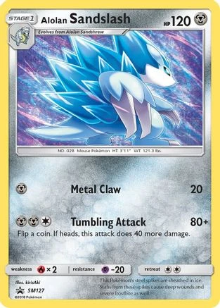 Alolan Sandslash Holo #SM127