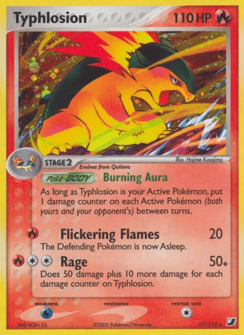 Typhlosion Reverse Holo
