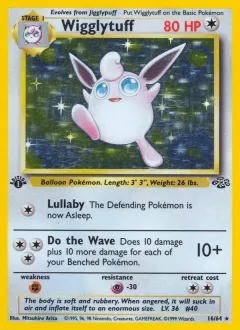 Wigglytuff 1st Edition