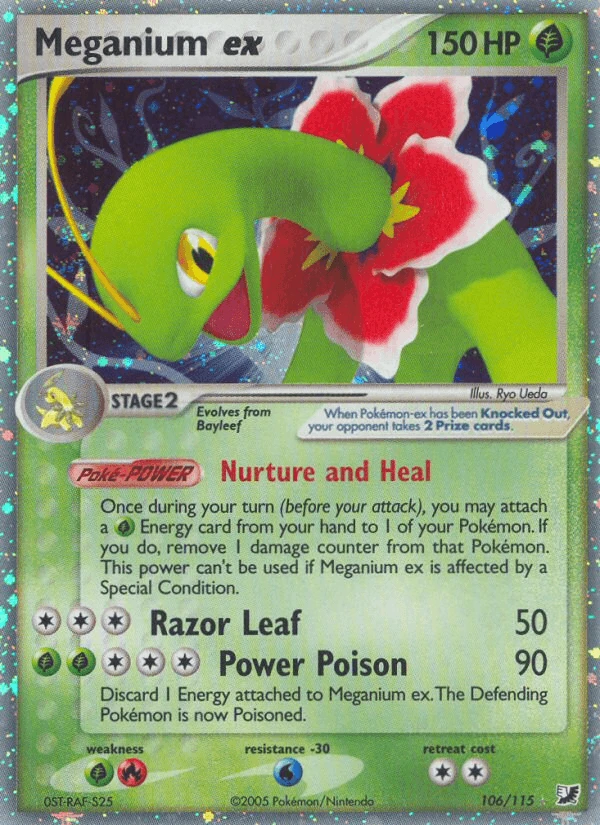 Meganium Ex #106