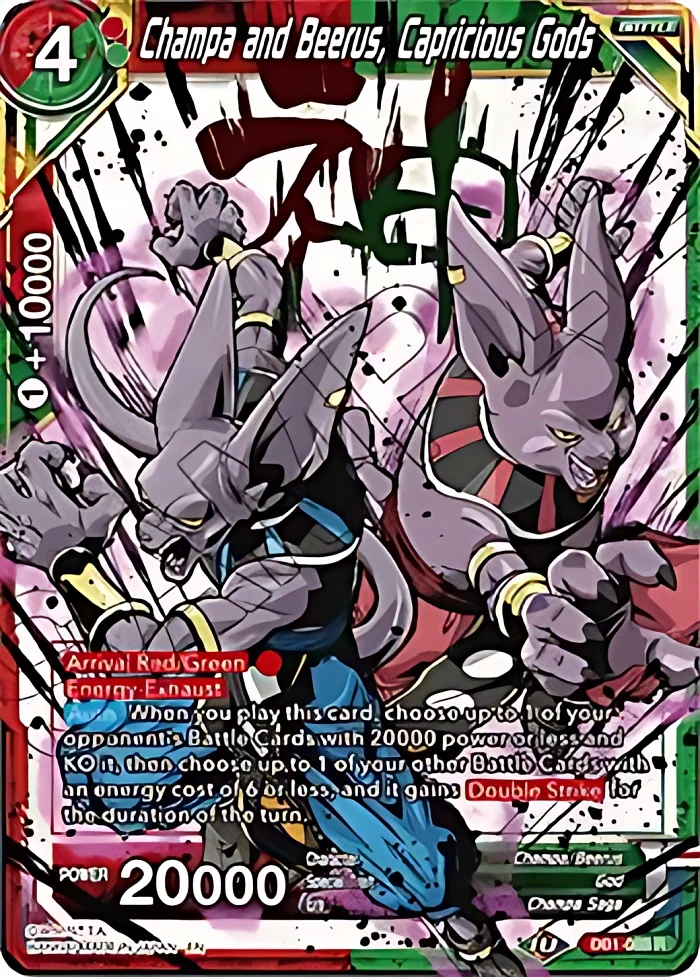 Champa and Beerus, Capricious Gods [Alternate Art] #DB1-088
