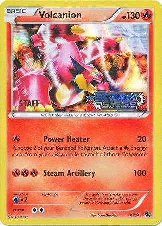 Volcanion Prerelease Staff #XY145