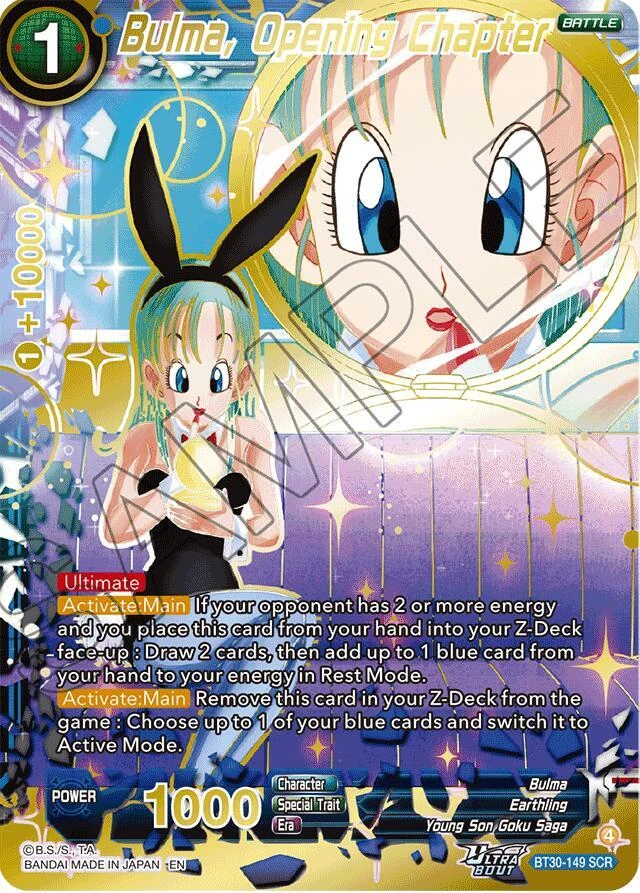 Bulma, Opening Chapter [SCR] #BT30-149