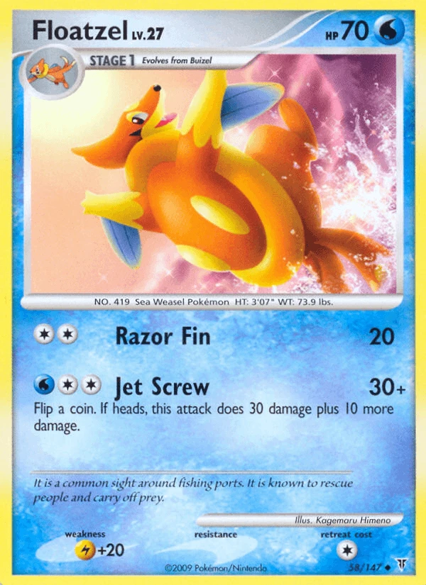 Floatzel #58