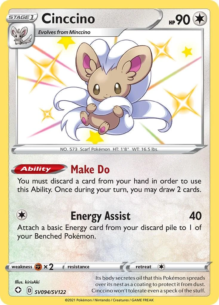 Cinccino Sv094