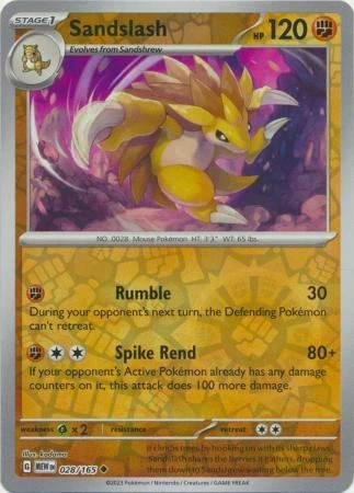 Sandslash Reverse #28
