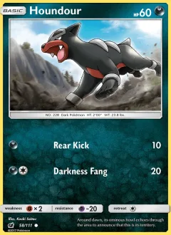 Houndour Reverse Holo
