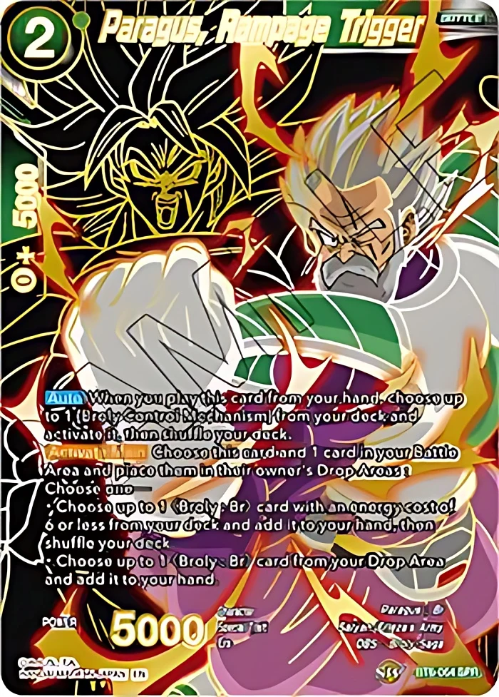 Paragus, Rampage Trigger [SPR] #BT6-064_SPR