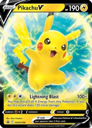 Pikachu V #SWSH198