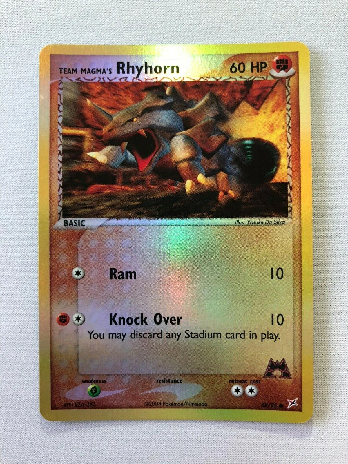 Rhyhorn Reverse Holo #68