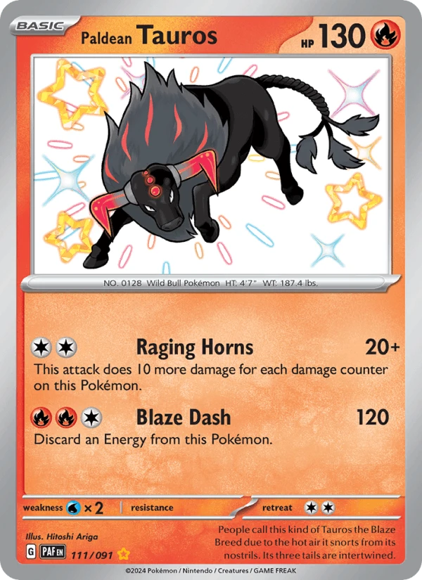 Paldean Tauros #111