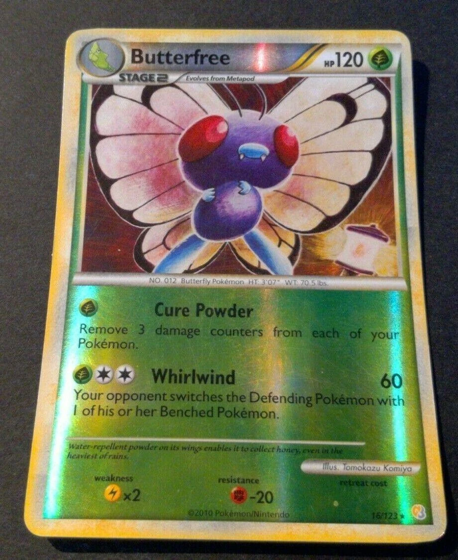 Butterfree Reverse Holo #16