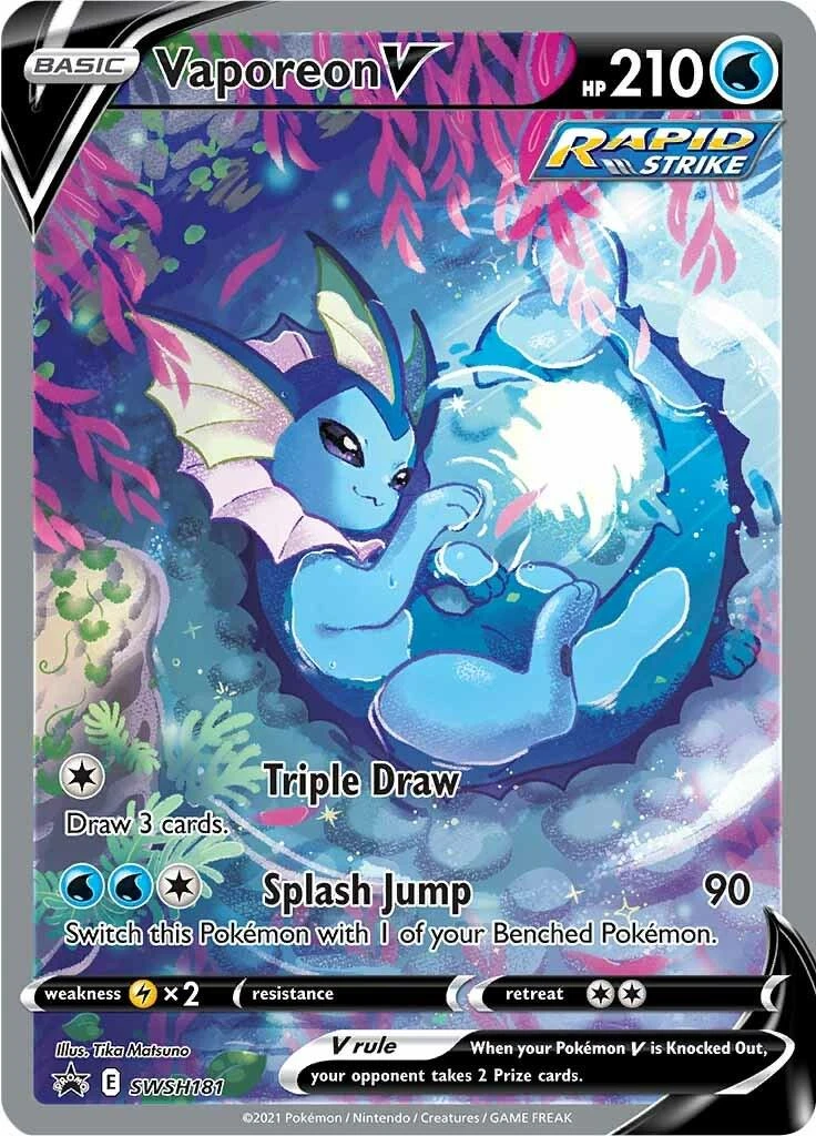 Vaporeon V Swsh181
