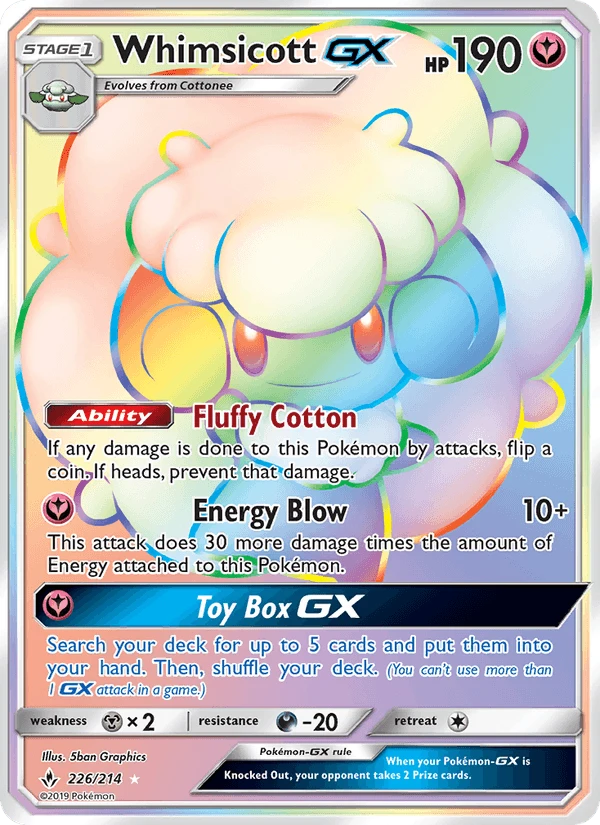 Whimsicott Gx #226