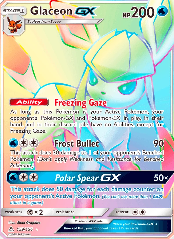 Glaceon Gx #159