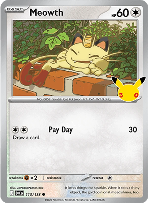 Meowth #113