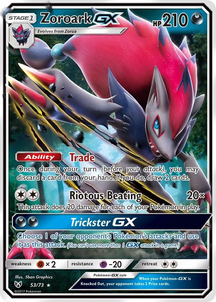 Zoroark Gx #53