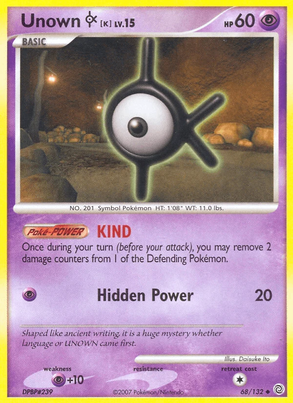 Unown K #68