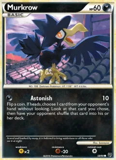 Murkrow Reverse Holo